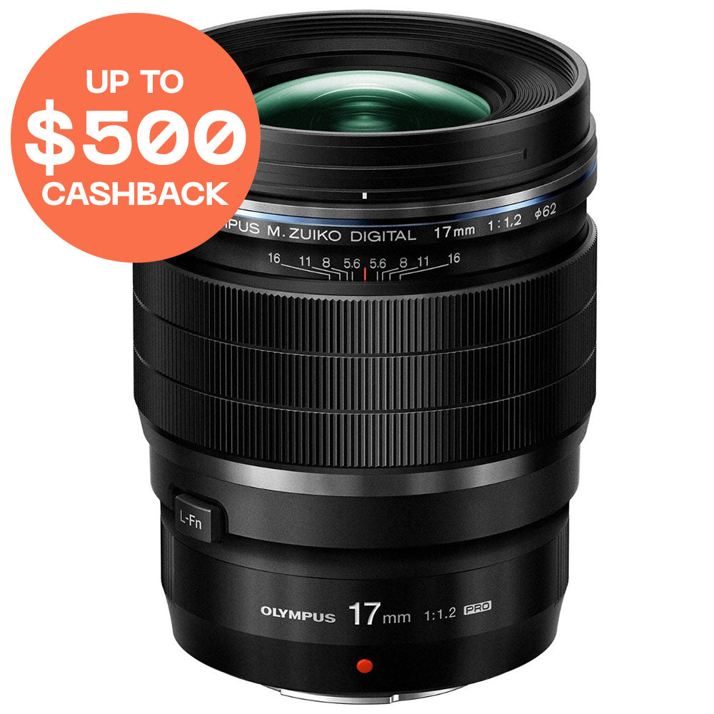 Olympus M.Zuiko Digital ED 17mm f/1.2 PRO Lens