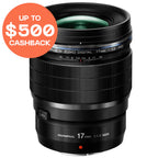Olympus M.Zuiko Digital ED 17mm f/1.2 PRO Lens