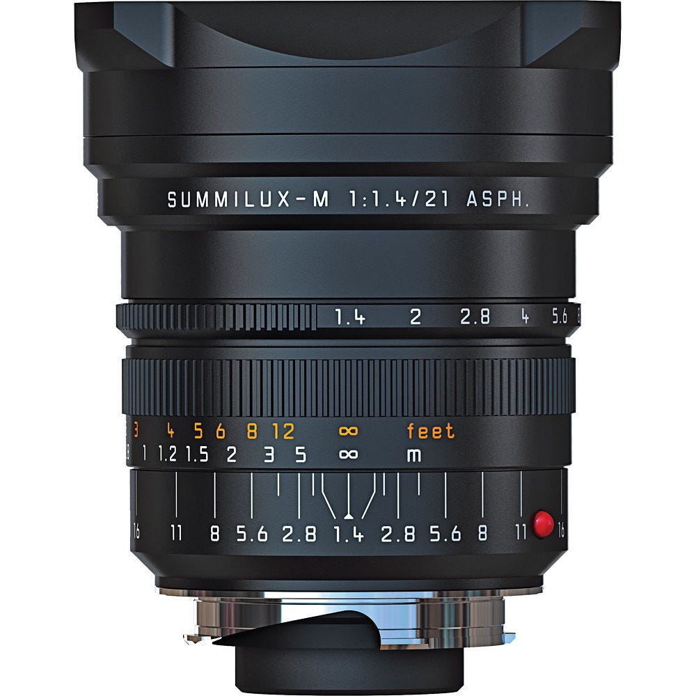 LEICA - SUMMILUX-M 21mm f/1.4 ASPH - Black