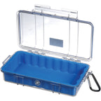 Pelican 1060 Micro Case - Clear with Blue Liner