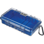 Pelican 1060 Micro Case - Clear with Blue Liner