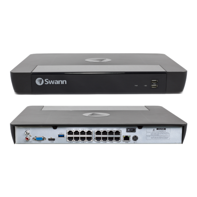 Swann 8 Dome Camera 16 Channel 12MP NVR Security System