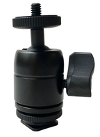 Litra Ball and Socket Head with Tripod Mount and Cold Shoe Mount