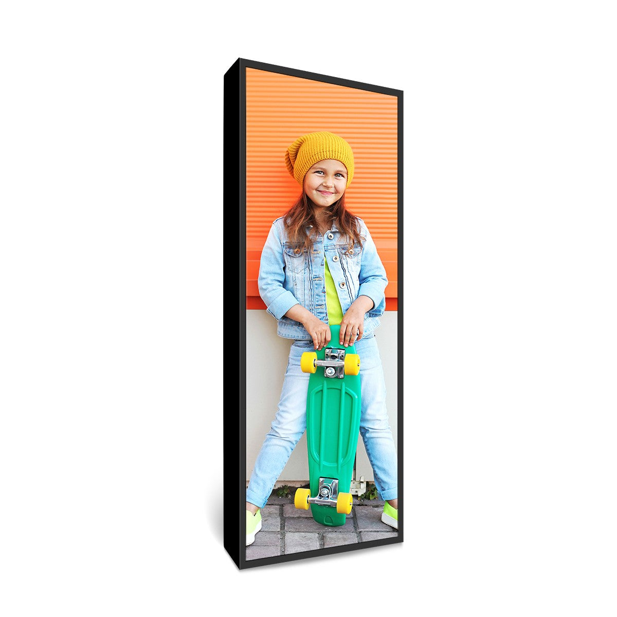 12x40" Framed Canvas Prints
