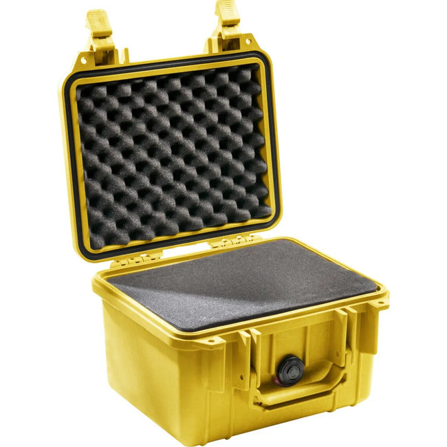 Pelican 1300 Case - Yellow with Foam
