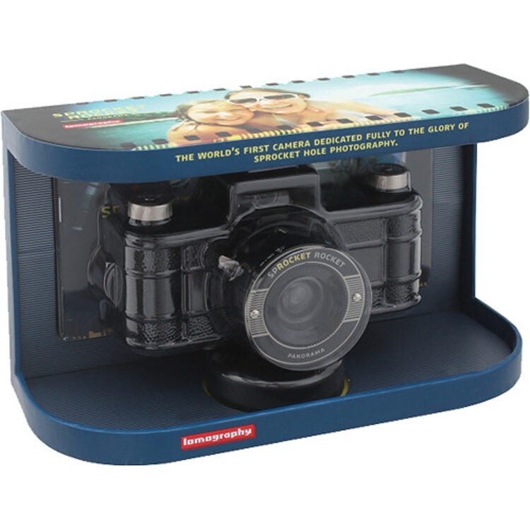 Lomography Sprocket Rocket - Black