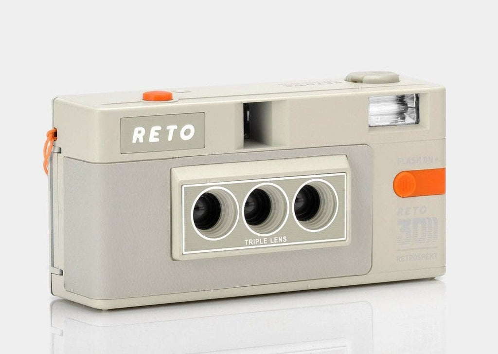 RETO 3D Classic 35mm Film Camera - White