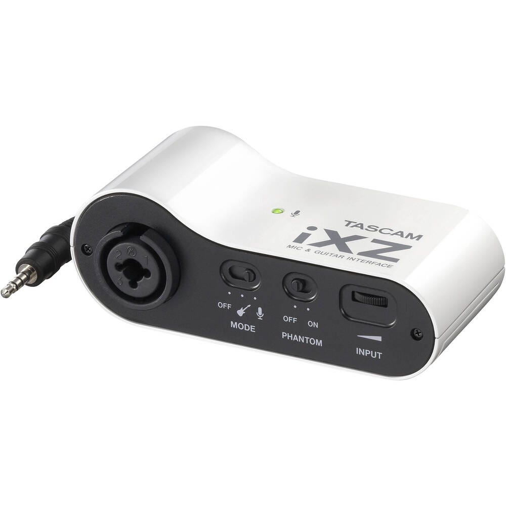 Tascam iXZ Mic/Instrument Audio Interface for iPad/iPhone/iPod Touch