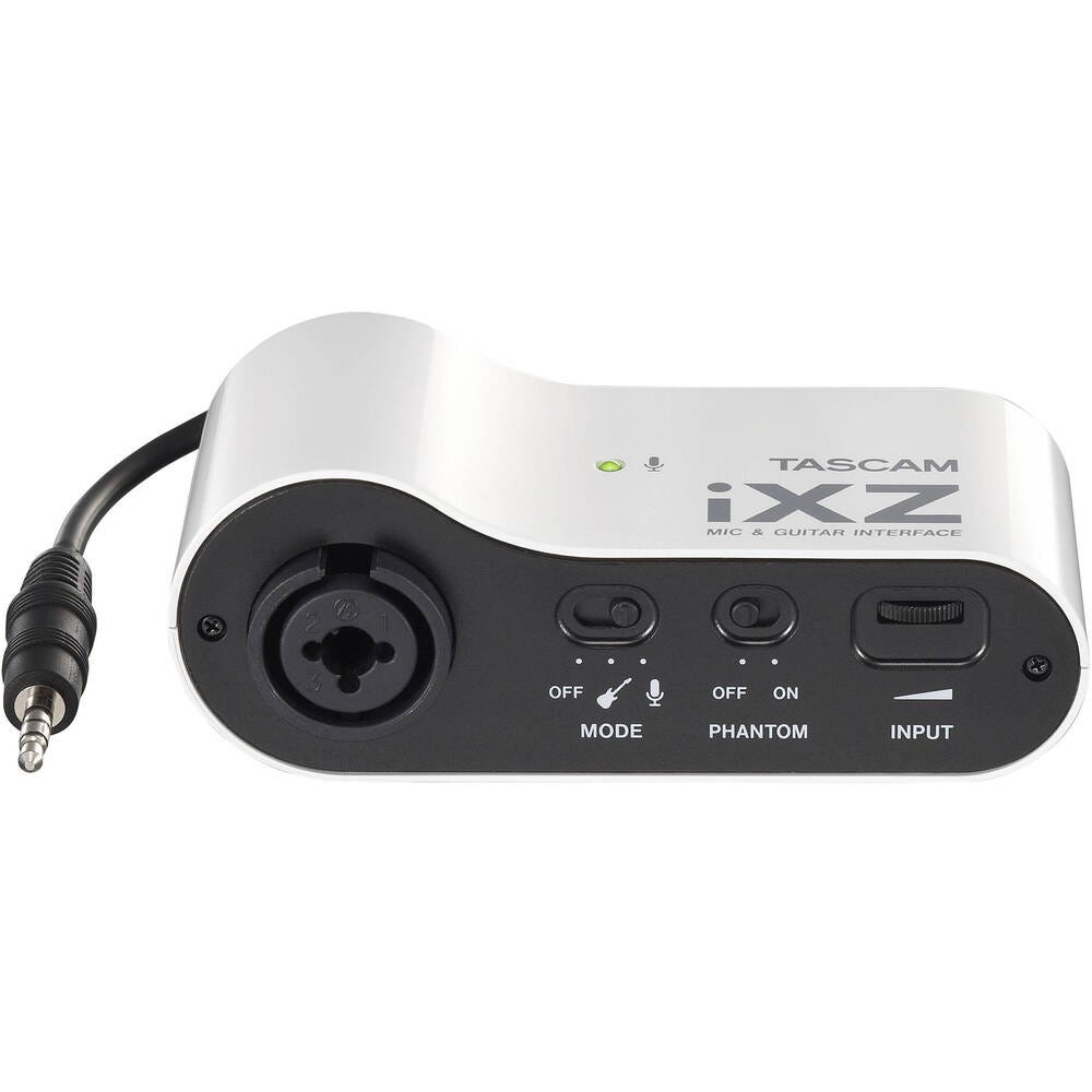 Tascam iXZ Mic/Instrument Audio Interface for iPad/iPhone/iPod Touch