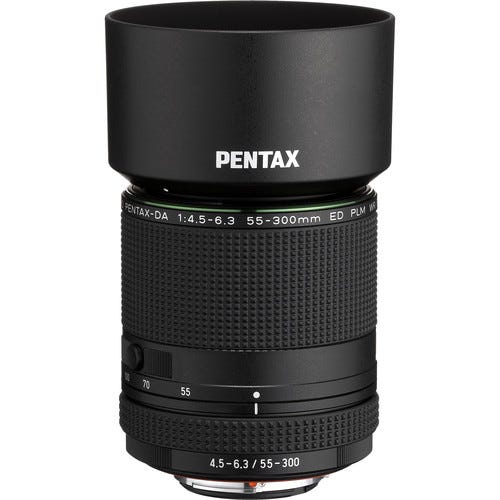 Pentax HD DA 55-300MM WR Ff/4.5-6.3 ED PLM RE 