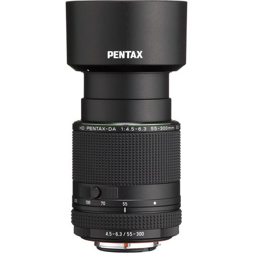 Pentax HD DA 55-300MM WR Ff/4.5-6.3 ED PLM RE 