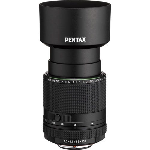 Pentax HD DA 55-300MM WR Ff/4.5-6.3 ED PLM RE 
