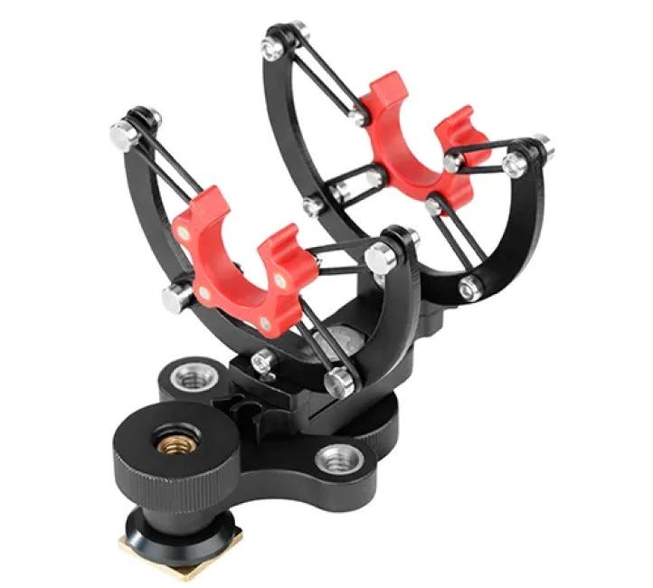 BOYA BY-C40 Suspension Shock Mount for 20mm - 22mm Mics 