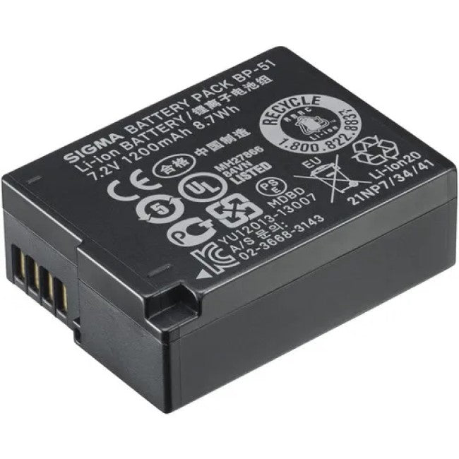 Sigma BP-51 Li-Ion  Battery for FP