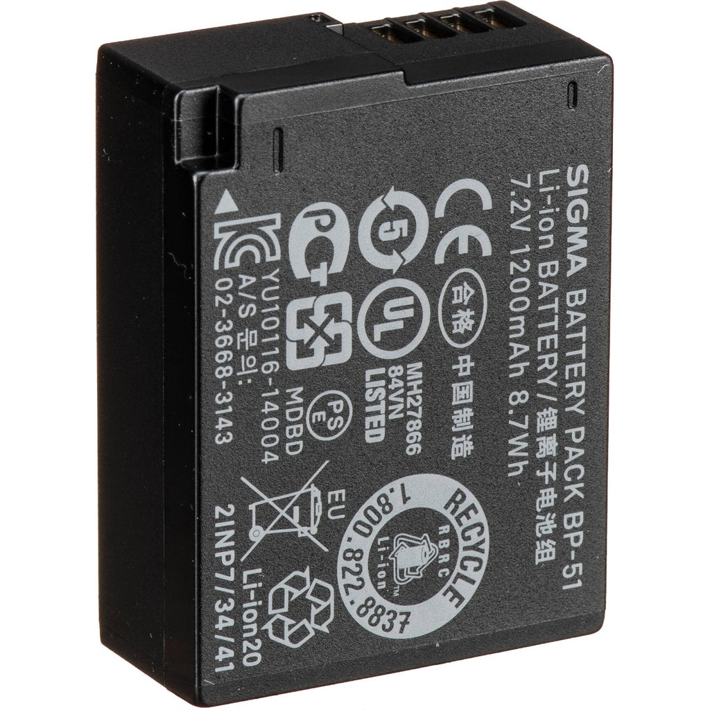 Sigma BP-51 Li-Ion  Battery for FP