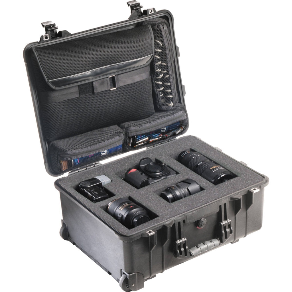 Pelican 1560LFB Case - Black with Foam