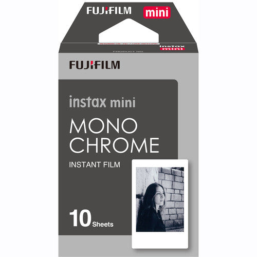 Fujifilm INSTAX Mini Monochrome Film - 10 Pack