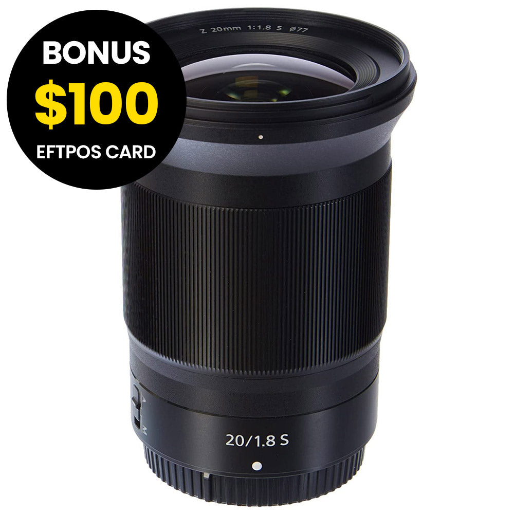 Nikon NIKKOR Z 20mm f/1.8 S