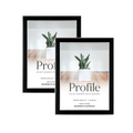 Eternal Black 5x7 Photo Frame 2 Pack Bundle