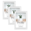 Eternal White 4x6 Photo Frame 3 Pack Bundle