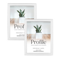 Eternal White 6x8 Photo Frame 2 Pack Bundle