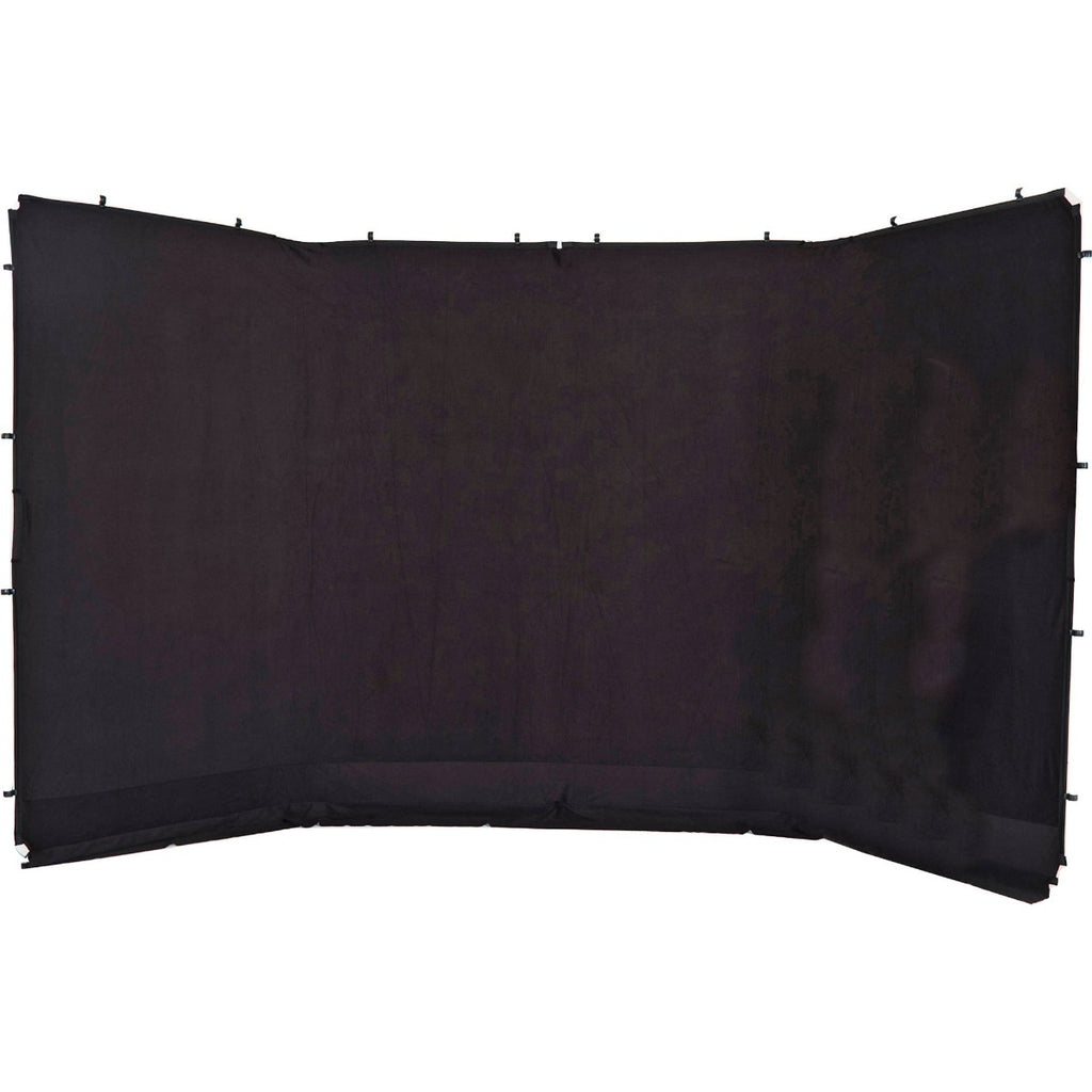Open Box Manfrotto Lastolite Panoramic Background - 4m Black
