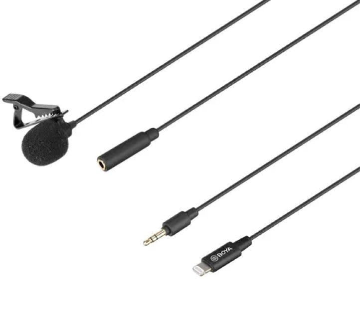 BOYA BY-M2 Lavalier Microphone for iOS Devices