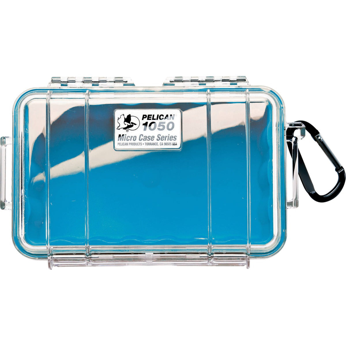 Pelican 1050 Micro Case - Clear with Blue Liner
