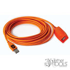 Tether Tools Tetherpro Usb 3 Active Extension, 5m, Hi-Visible Orange