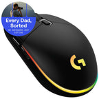 Logitech G203 LIGHTSYNC Gaming Mouse (Black)