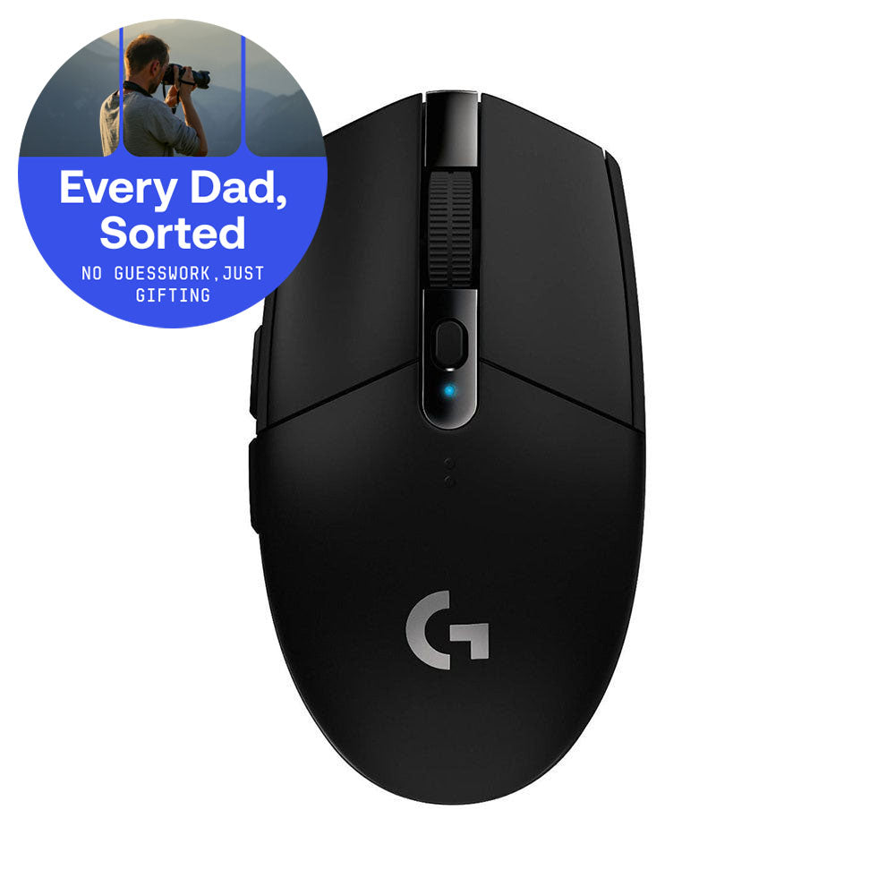 Logitech G305 Lightspeed Wireless Gaming Mouse (Black)