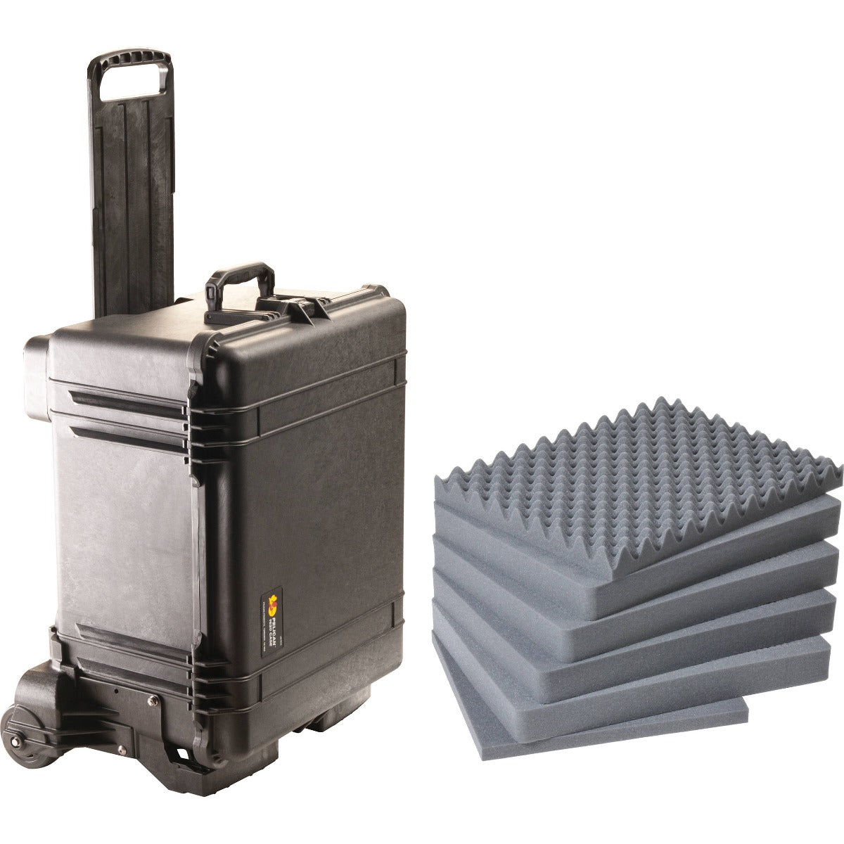 Pelican 1620MB Case and Mobility Kit - Black with Foam