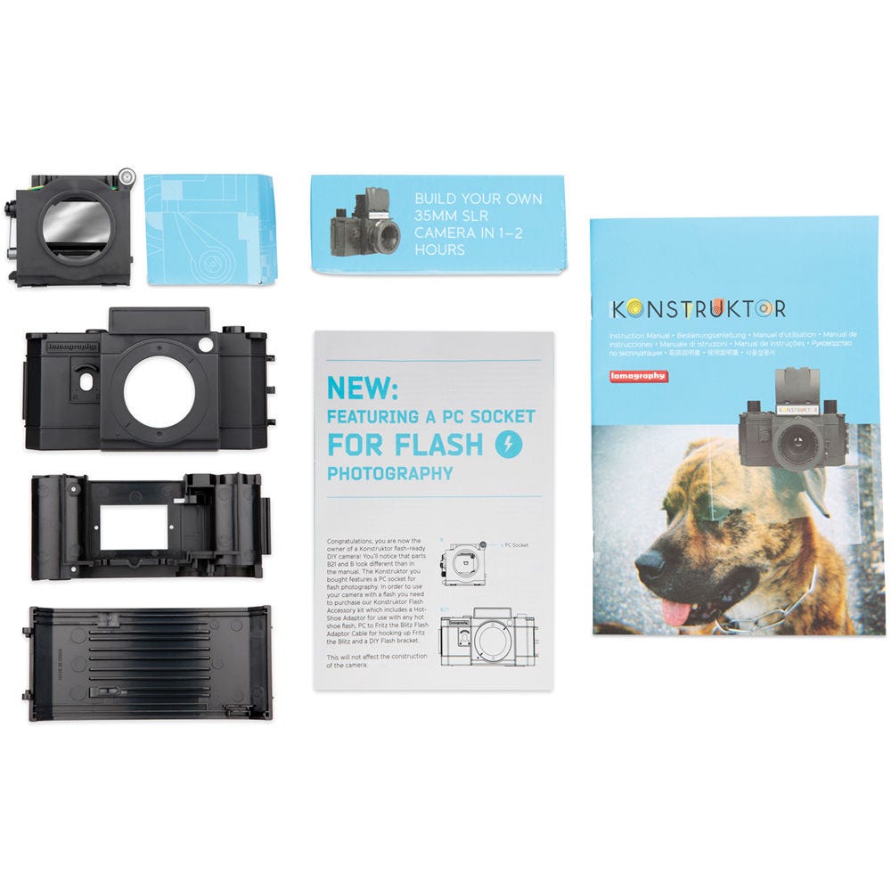 Lomography Konstruktor F Do-It-Yourself 35mm Film SLR Camera