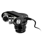 Tascam TM-2X Stereo Condenser Microphone for DSLR Cameras with Shoe Mount