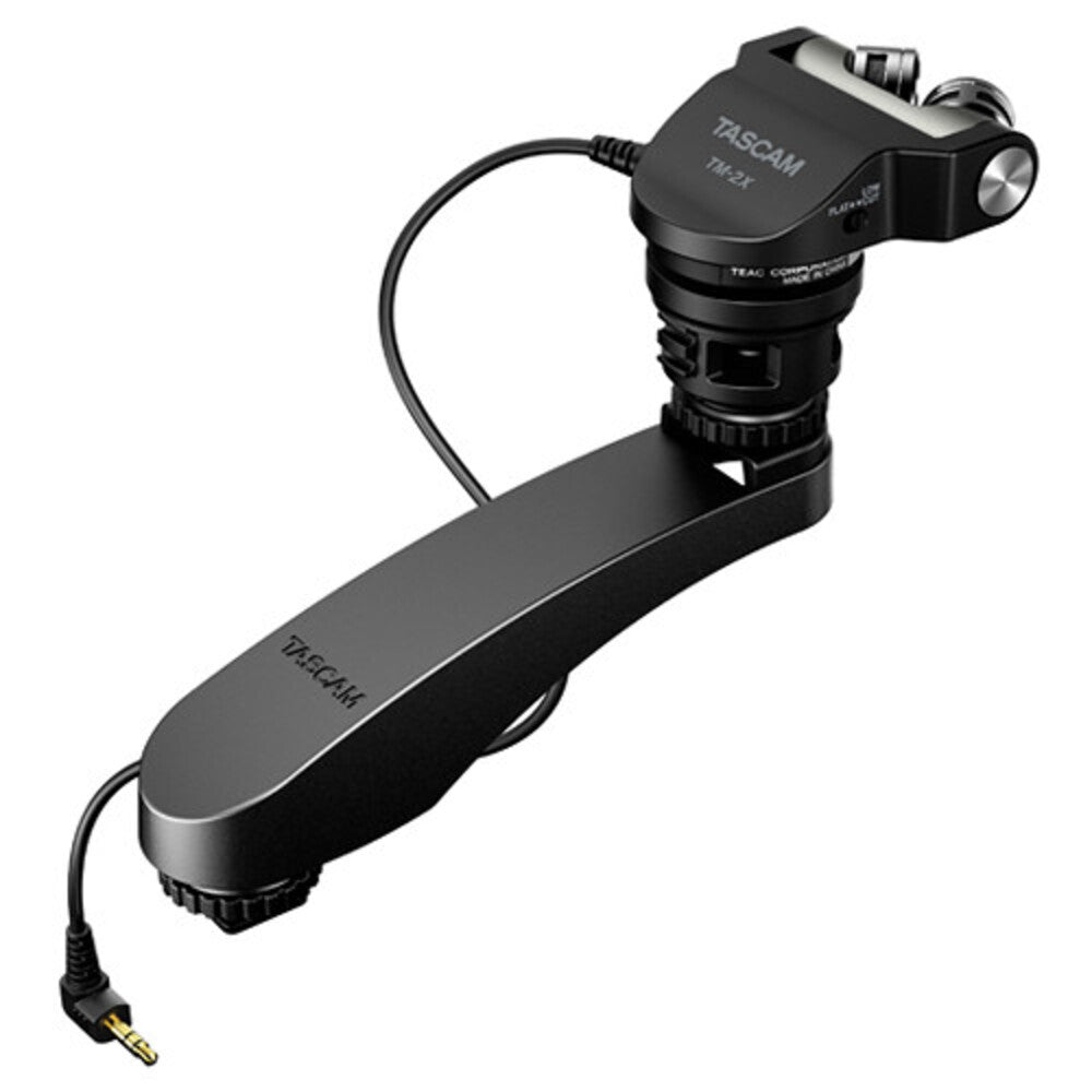 Tascam TM-2X Stereo Condenser Microphone for DSLR Cameras with Shoe Mount
