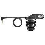 Tascam TM-2X Stereo Condenser Microphone for DSLR Cameras with Shoe Mount