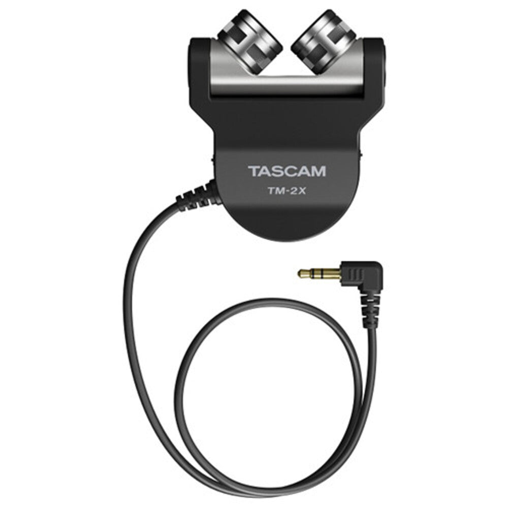 Tascam TM-2X Stereo Condenser Microphone for DSLR Cameras with Shoe Mount