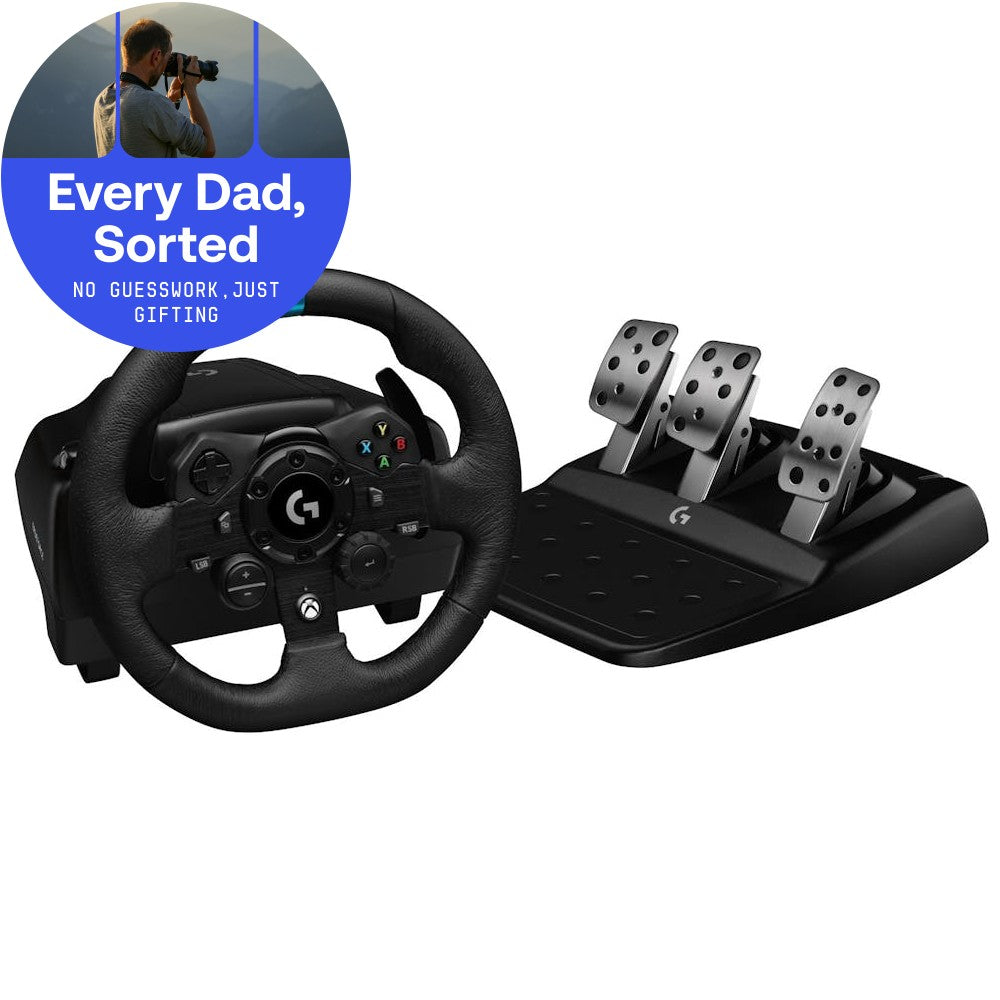 Logitech G923 TRUEFORCE Sim Racing Wheel for Xbox One & PC