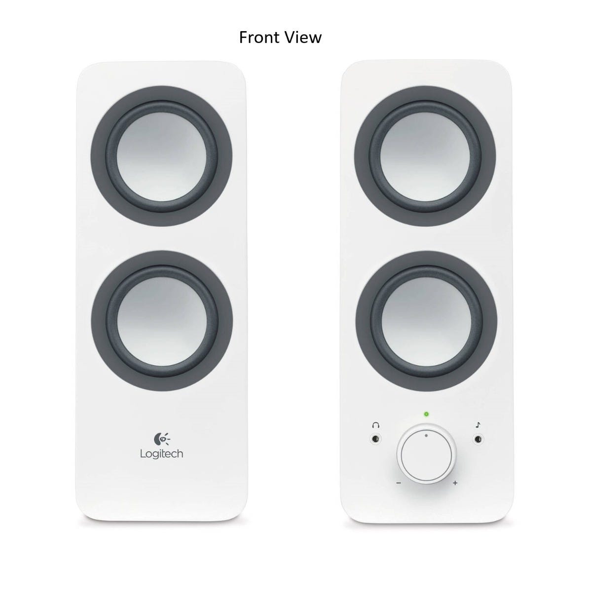 Logitech Z200 Multimedia Speakers (Snow White)
