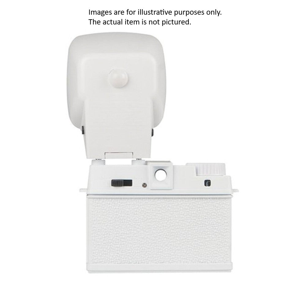 Used Lomography Diana Mini 35mm Camera w/ Flash - White (Mint Condition)