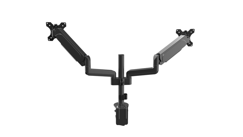 Brateck Dual Monitors Pole-Mounted Gas Spring Monitor Arm