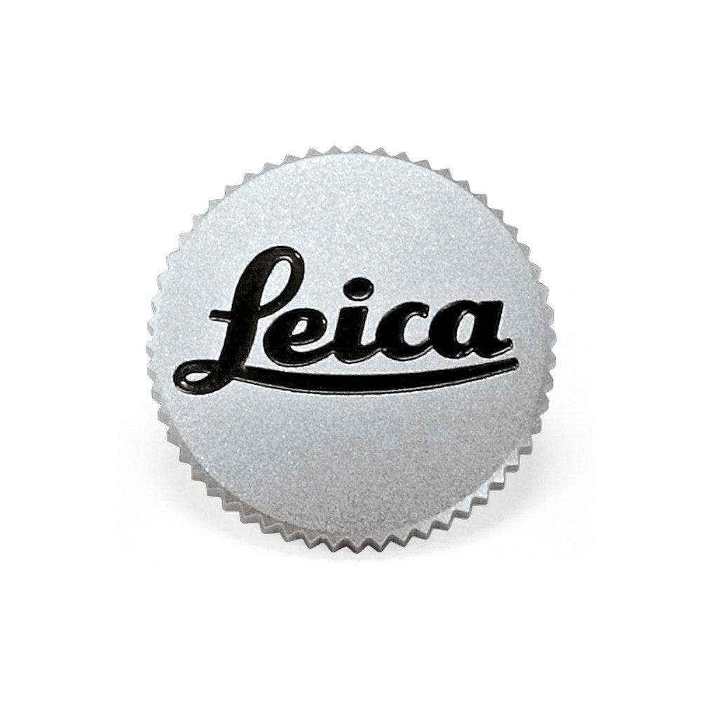 Leica Soft Release Button "LEICA" 8mm Chrome