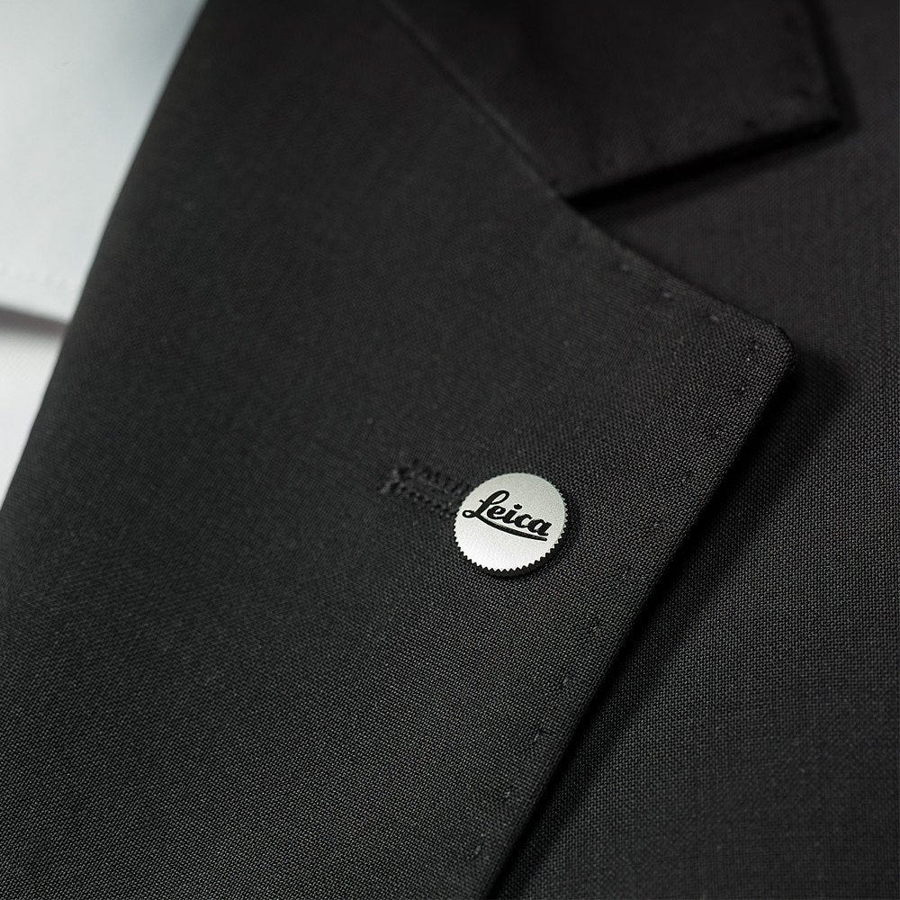 Leica Soft Release Button "LEICA" 8mm Chrome