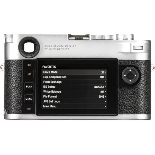Leica M10 Silver Camera Body (silver)