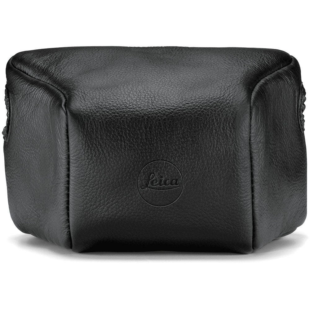 Leica Leather Pouch for M Black, Large Front