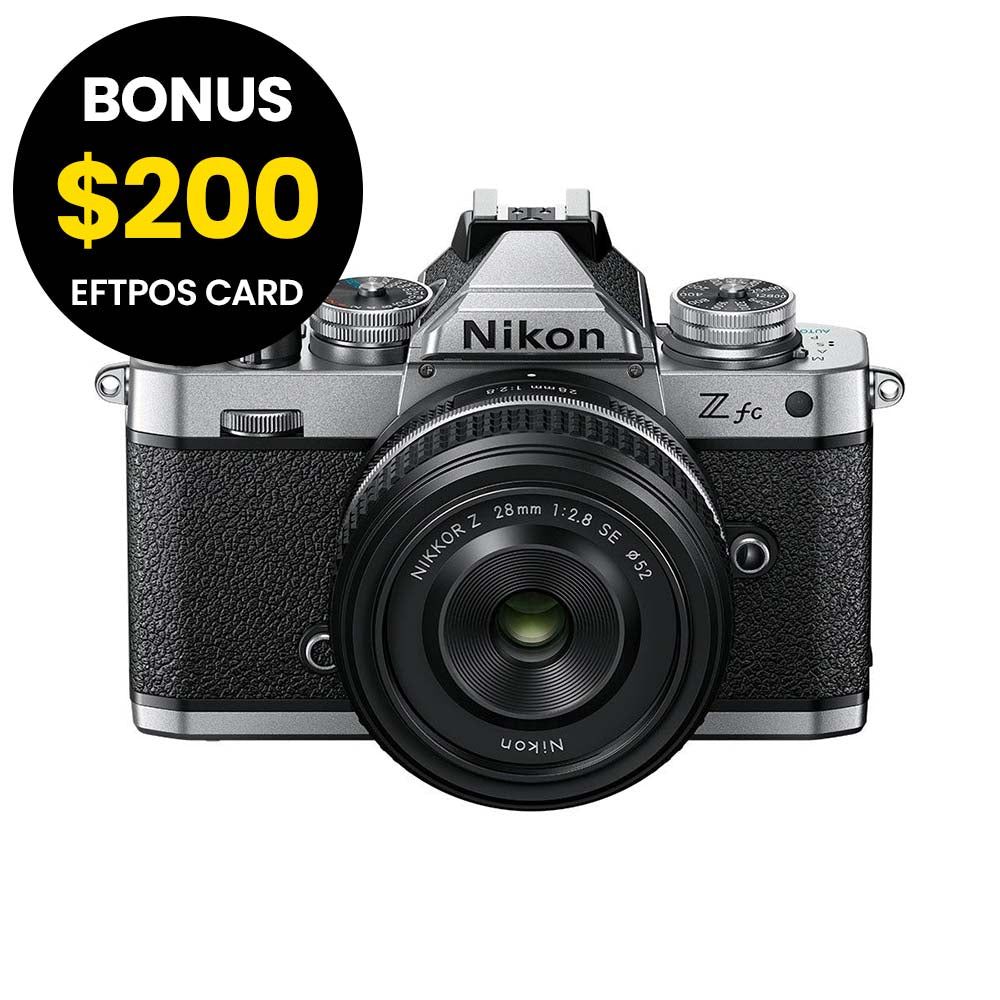 Nikon Z fc Black with Nikkor Z 28mm f/2.8 (SE)