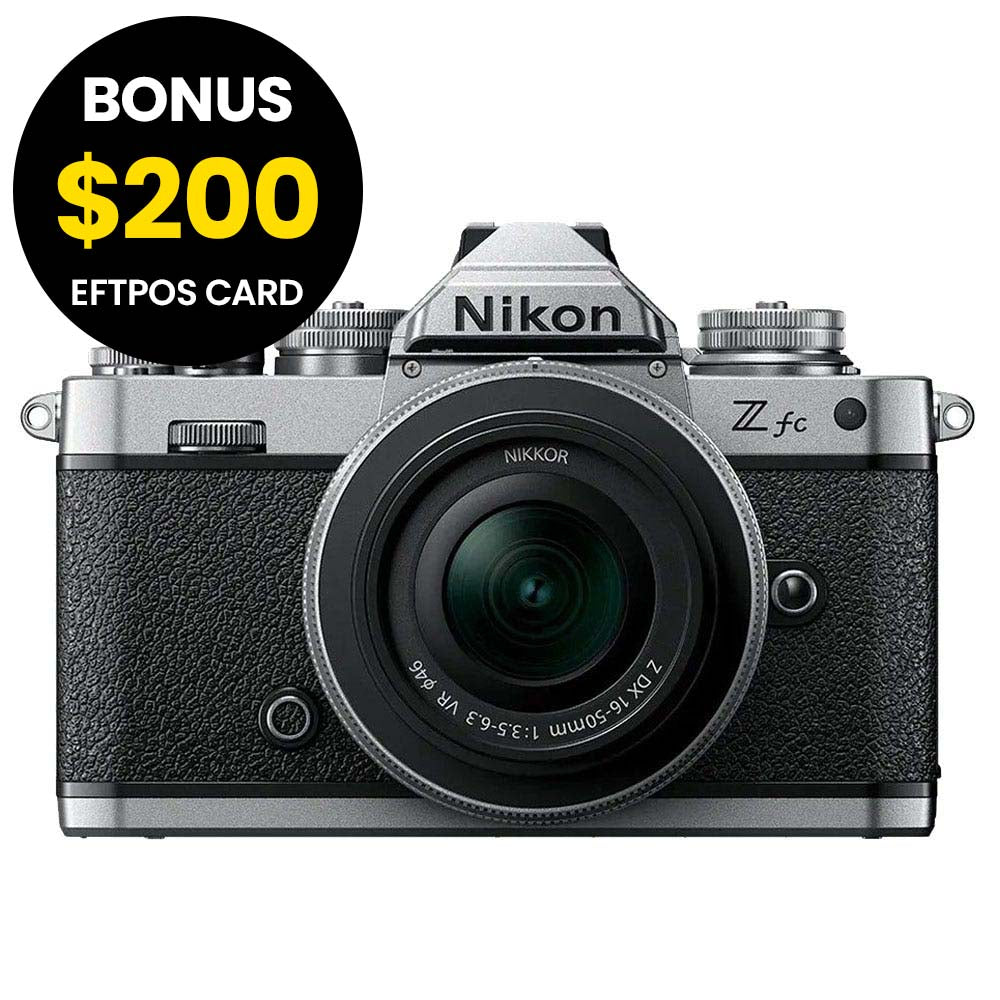 Nikon Z fc Black with Nikkor Z DX 16-50mm VR SL