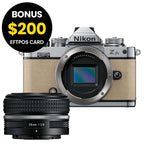 Nikon Z fc Body Sand Beige with Nikkor Z 28mm f/2.8 (SE)