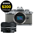 Nikon Z fc Body Natural Grey with Nikkor Z 28mm f/2.8 (SE)