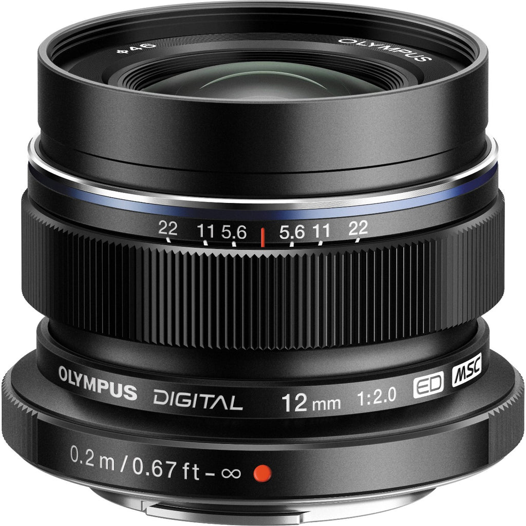 Olympus 12mm f/2.0 Lens - Black
